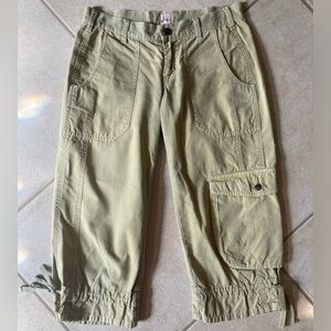 Joie Taupe Cargo Capris